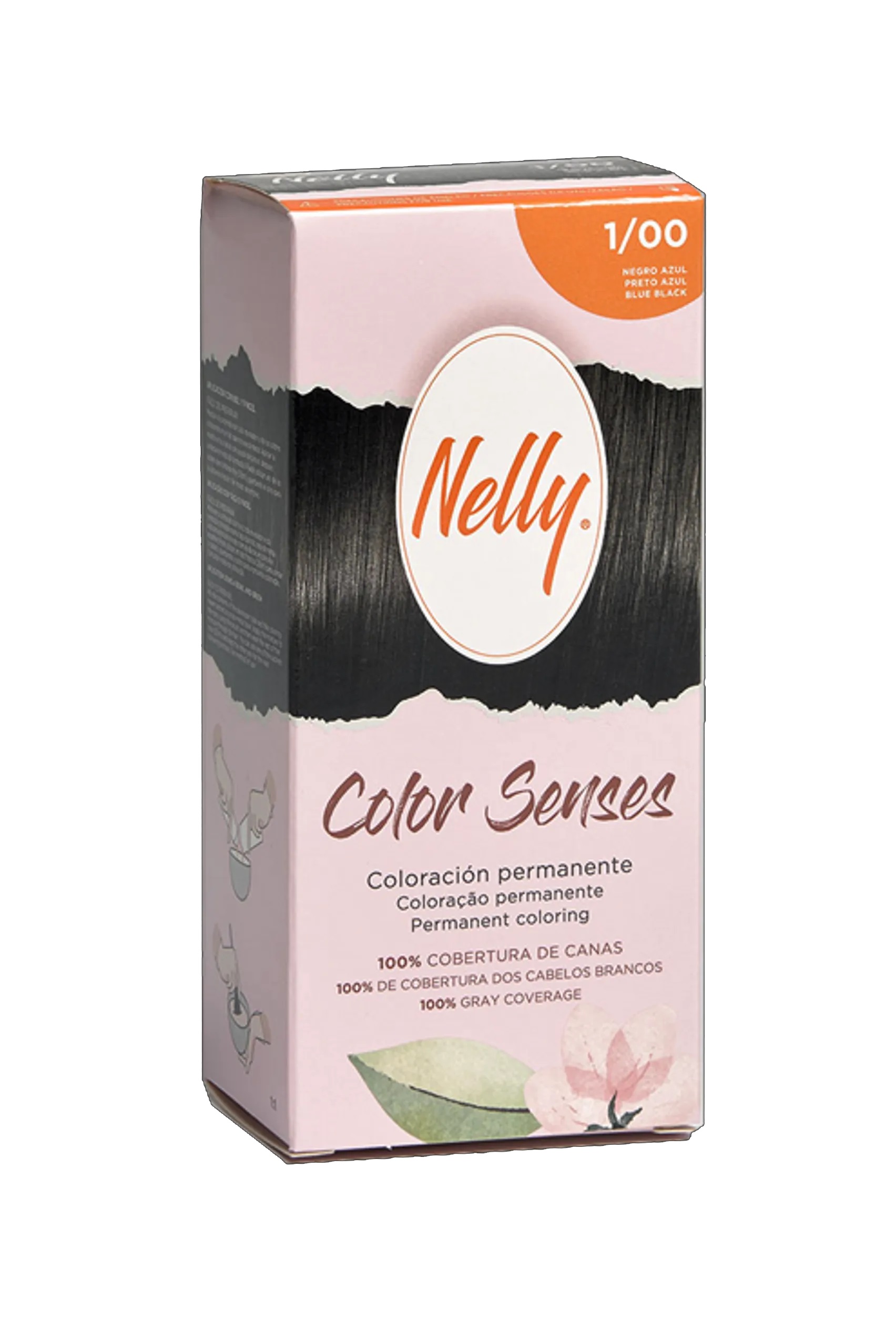 NELLY TINTE COLOR SENSES 1.0 NEGRO AZUL