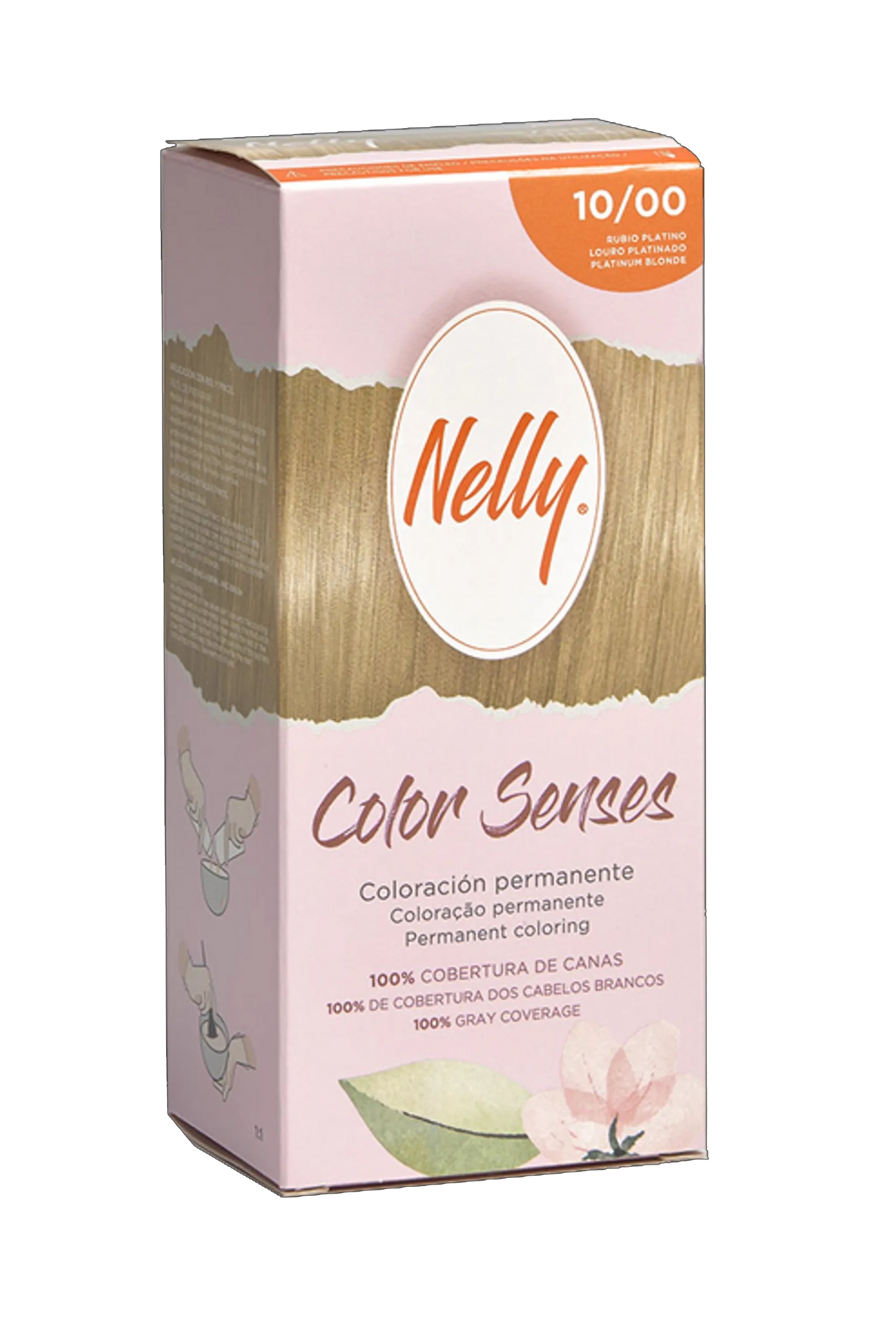 NELLY TINTE COLOR SENSES 10.0 RUBIO PLATINO