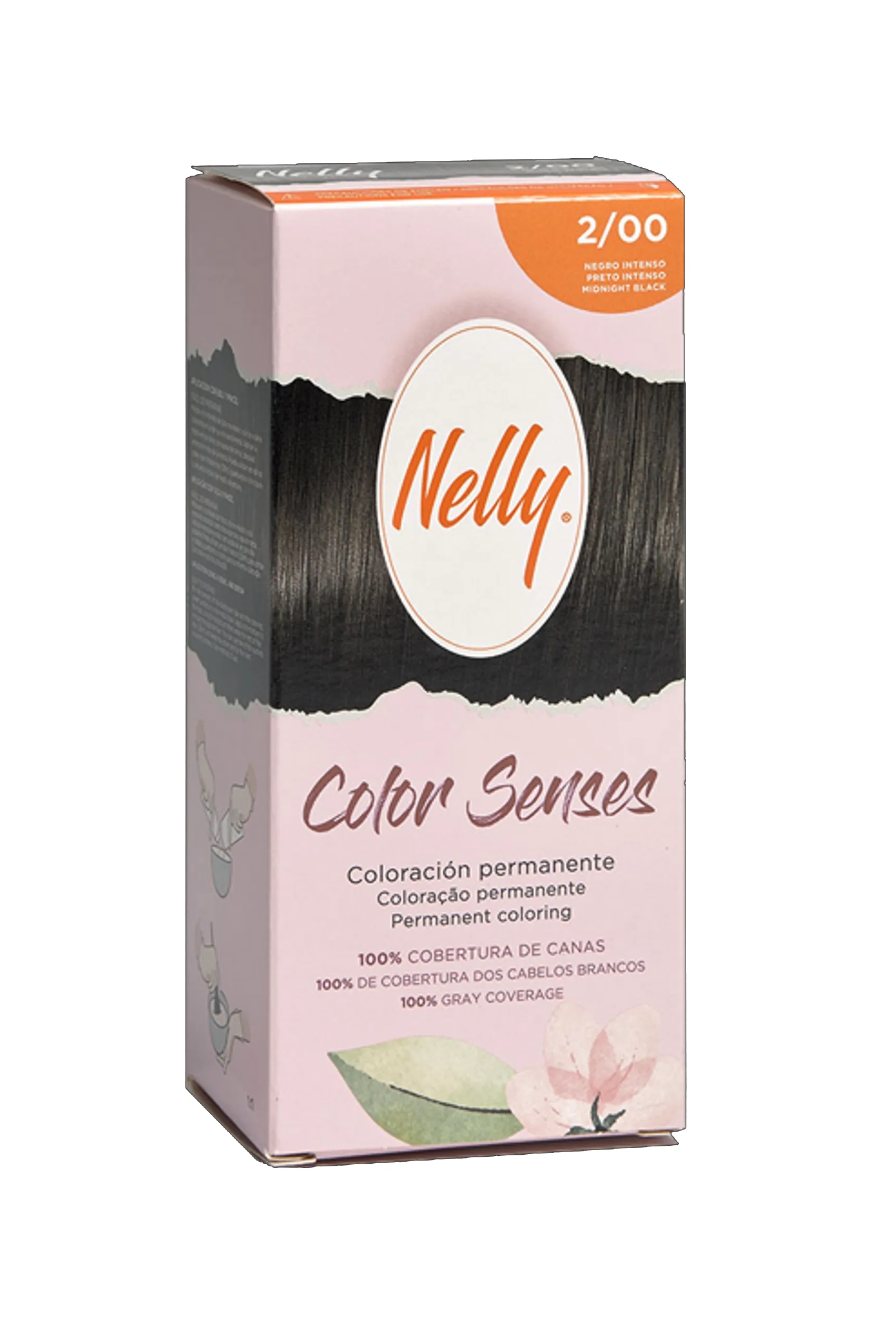 NELLY TINTE COLOR SENSES 2.0 NEGRO INTENSO