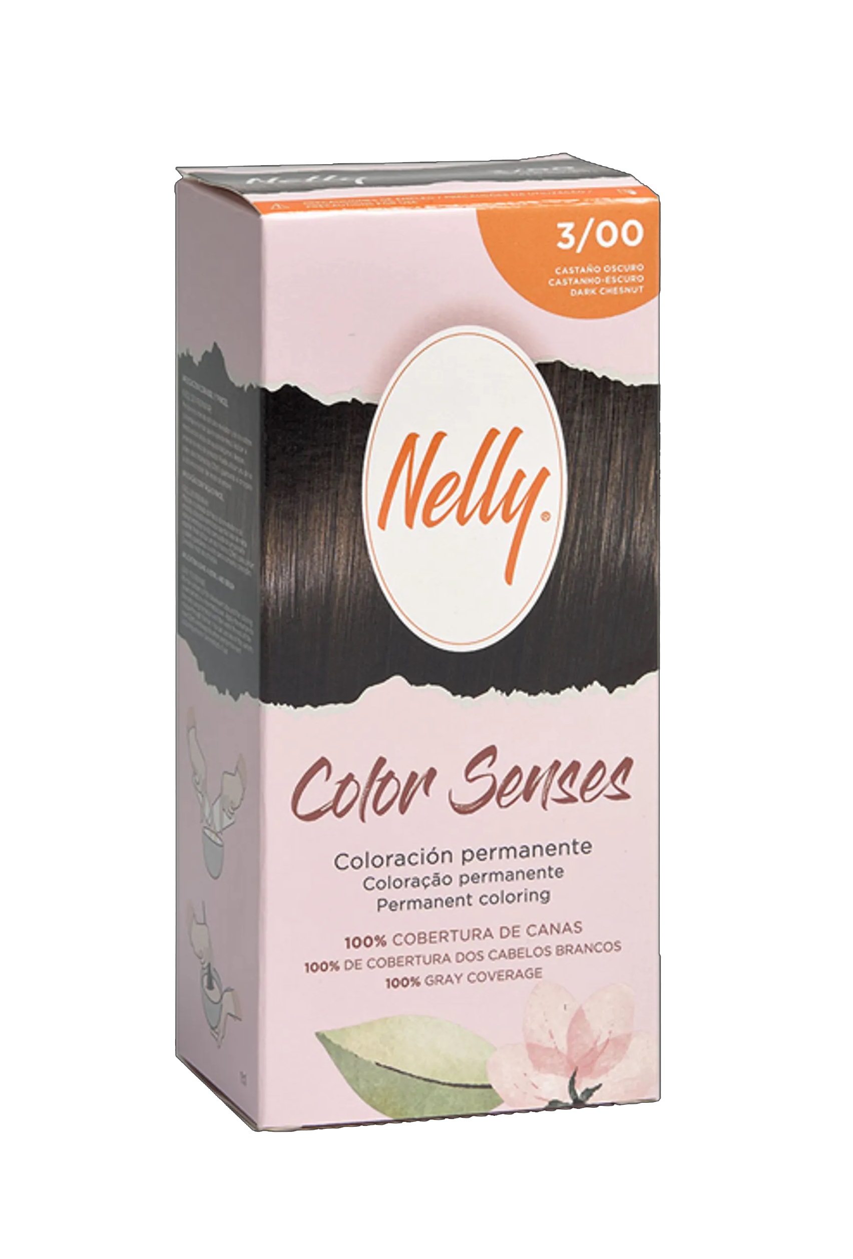 NELLY TINTE COLOR SENSES 3.0 CASTAO OSCURO