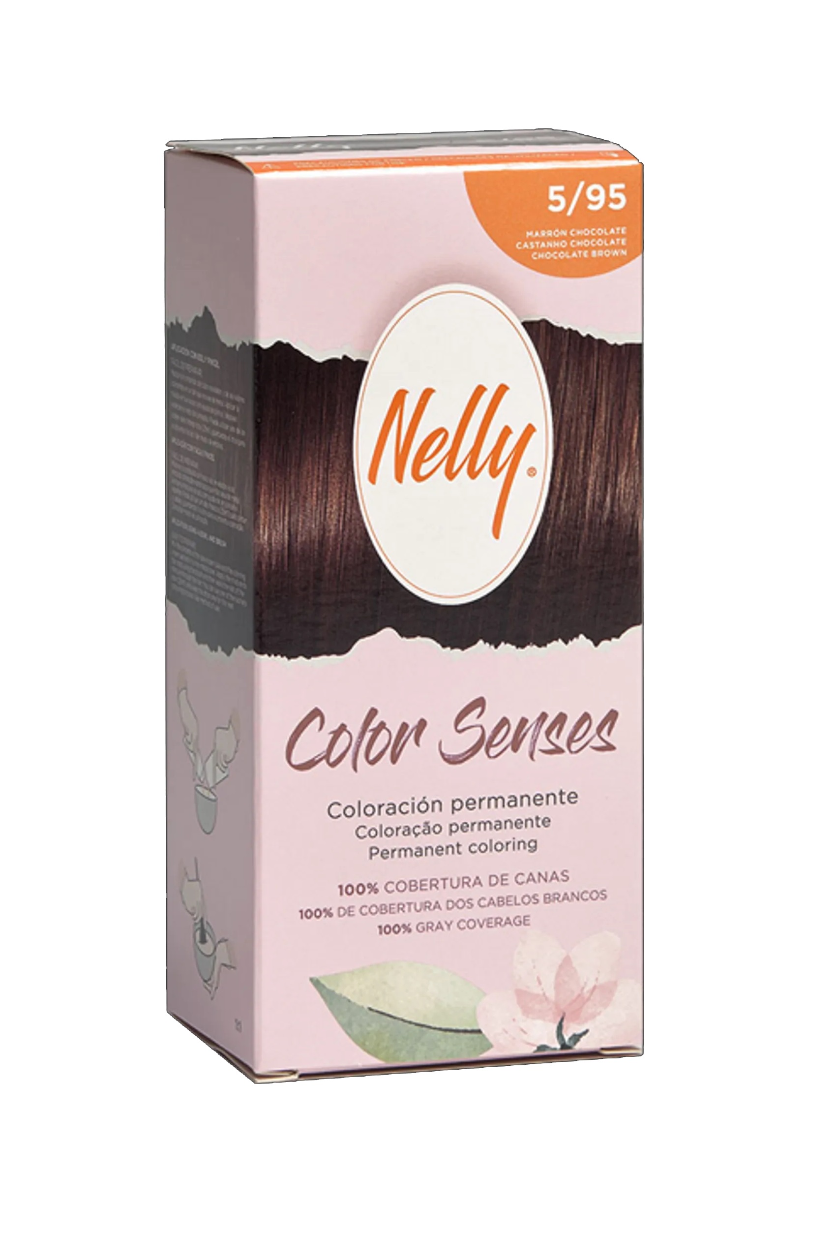 NELLY TINTE COLOR SENSES 5.95 MARRN CHOCOLATE