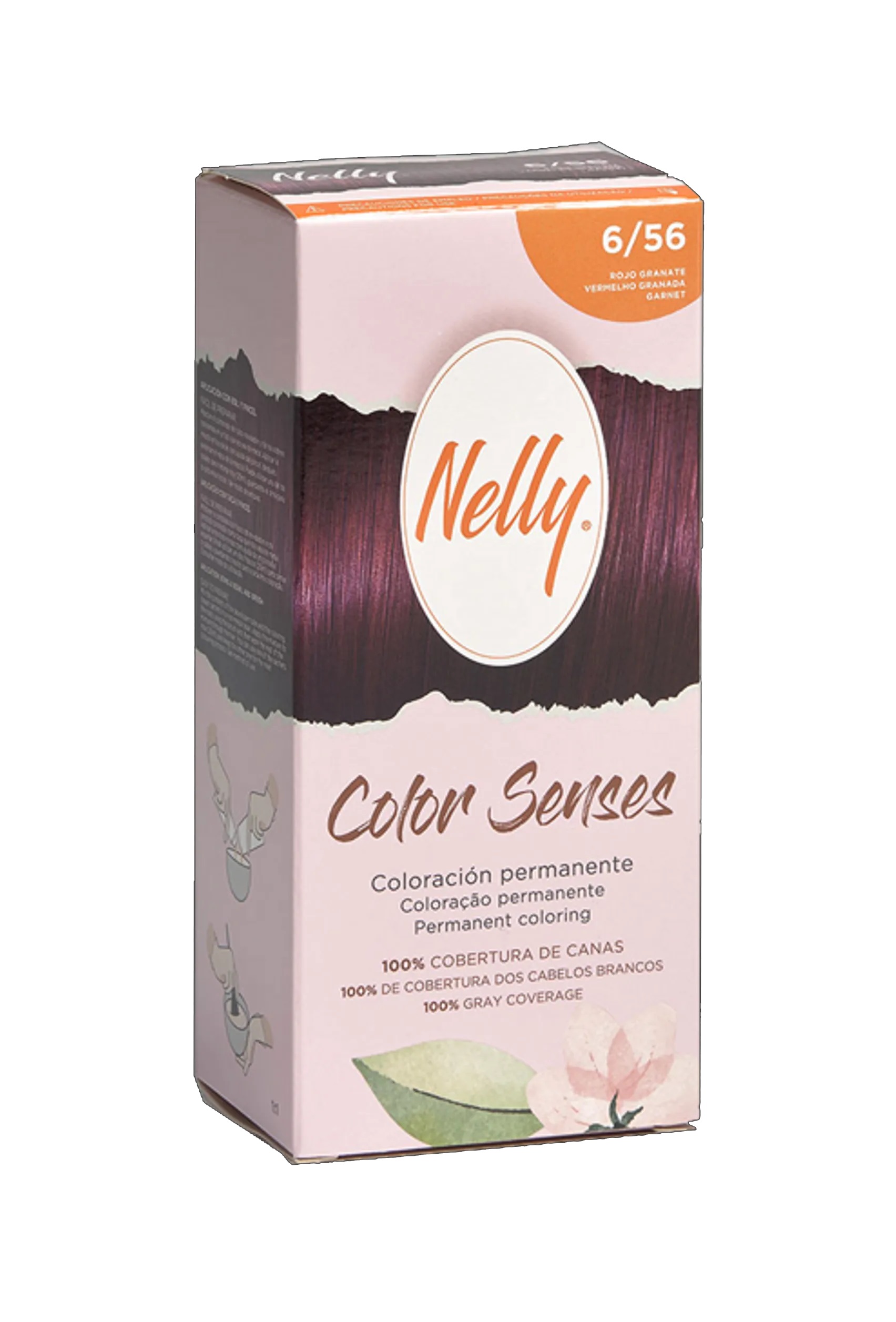 NELLY TINTE COLOR SENSES 6.56 ROJO GRANATE