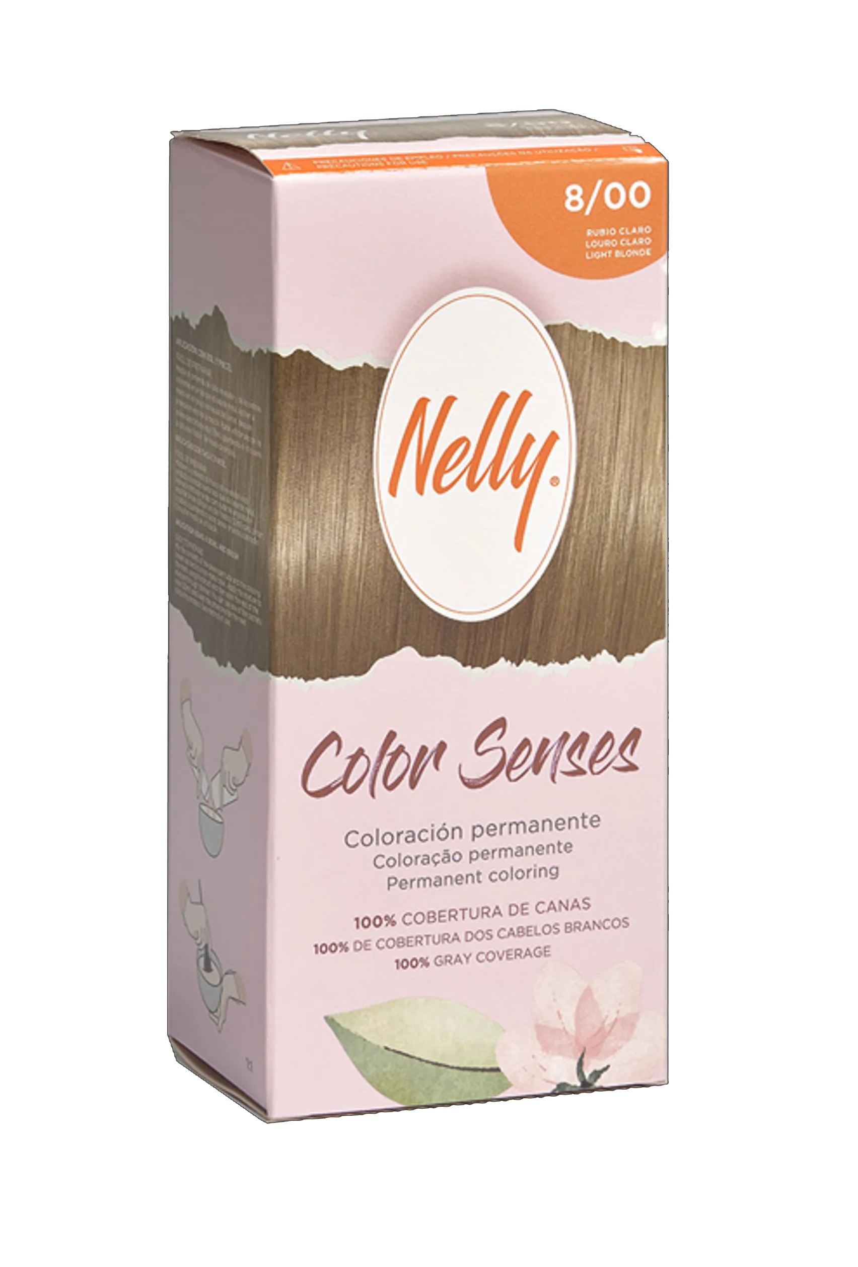 NELLY TINTE COLOR SENSES 8.0 RUBIO CLARO