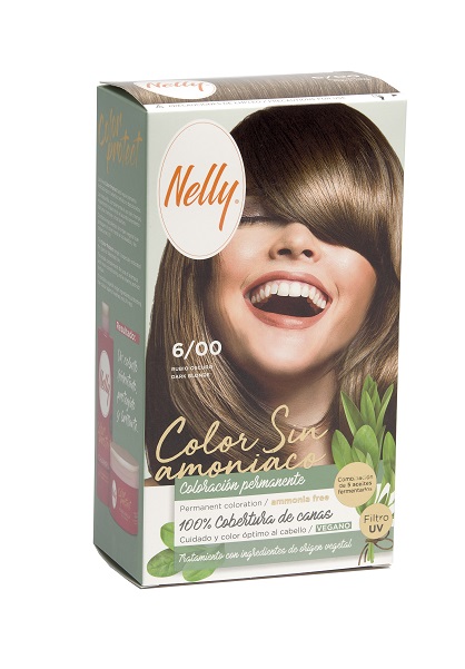 NELLY COLOR SIN AMONIACO 6/00 RUBIO OSCURO