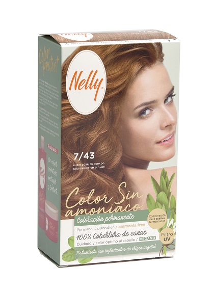 NELLY COLOR SIN AMONIACO 7/43 RUBIO COBRIZO