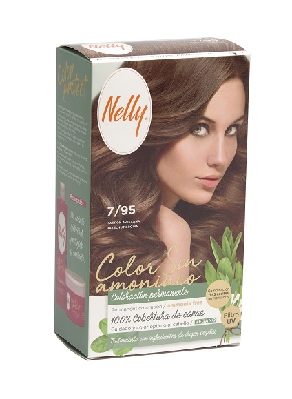 NELLY COLOR SIN AMONIACO 7/95 MARRN AVELLANA