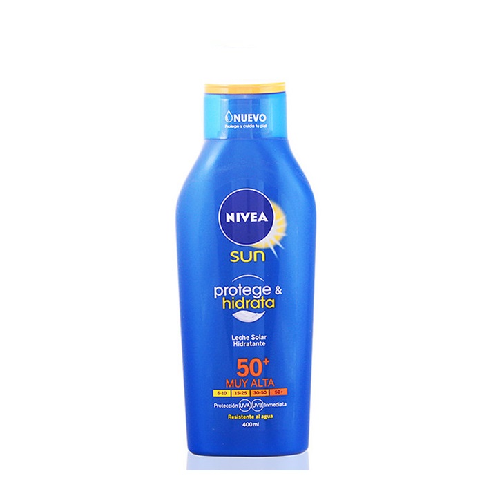 NIVEA SUN LECHE PROTEGE & HIDRATA SPF 50 400 ML