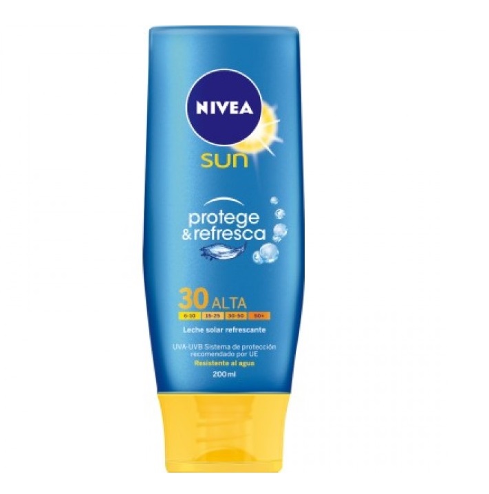 NIVEA SUN LECHE PROTEGE & REFRESCA SPF 30  200 ML