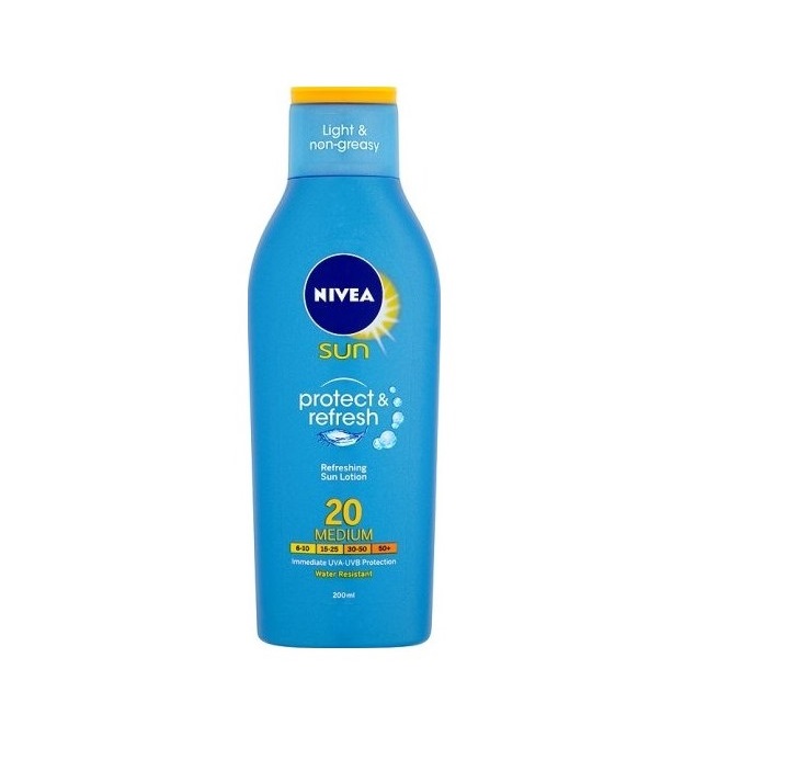 NIVEA SUN LOCION PROTEGE & REFRESCA SPF 20 200 ML