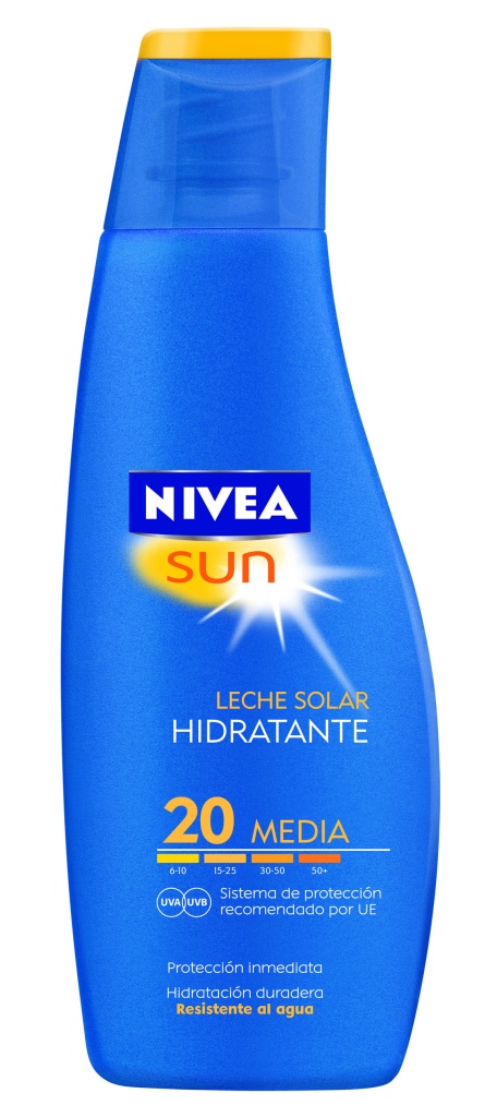 NIVEA SUN LECHE PROTEGE & HIDRATA SPF 20 400 ML