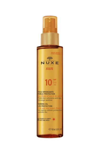 NUXE ACEITE BRONCEADOR CARA Y CUERPO SPF 10  150 ML