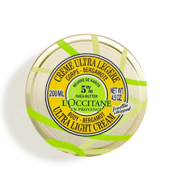 L\'OCCITANE EN PROVENCE CREMA CORPORAL ULTRA LIGERA KARIT-BERGAMOTA 200 ML