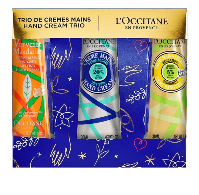 L\'OCCITANE EN PROVENCE SET CREMAS DE MANOS X 3 UDS ED. LIMITADA 2020