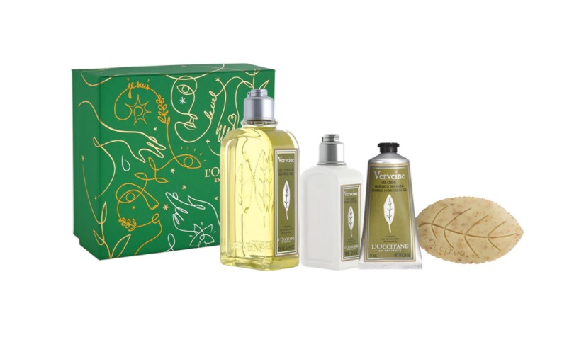 L\'OCCITANE EN PROVENCE VERBENA GEL 250 ML + JABN 75 ML + CREMA MANOS 75 GR + LECHE CORPORAL 70 ML