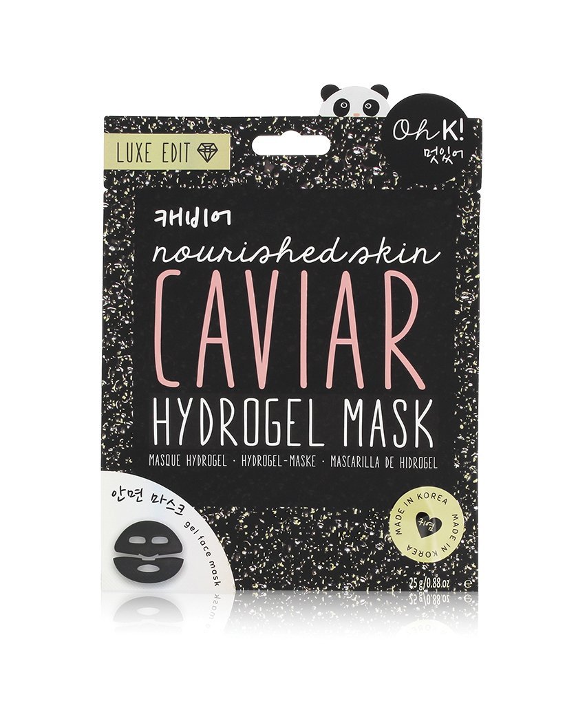 Oh K! Caviar Hydrogel Mask, Mascarilla De Hidrogel De Caviar 25gr