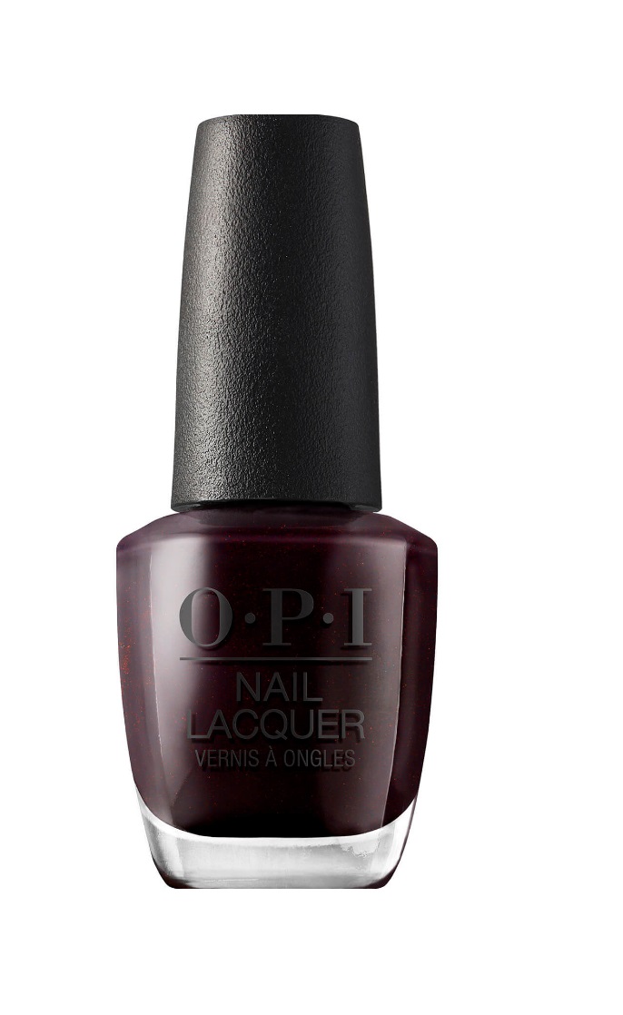 OPI LACA DE UAS F06 LOVE IS HOT AND COAL 15 ML