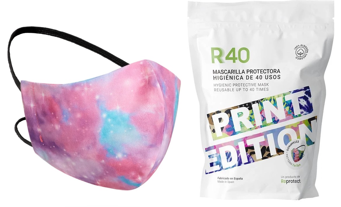 REPROTECT R40 JUNIOR PRINT EDITION INFINITY MASCARILLA HIGINICA DE 40 USOS LIQUIDACIN!!