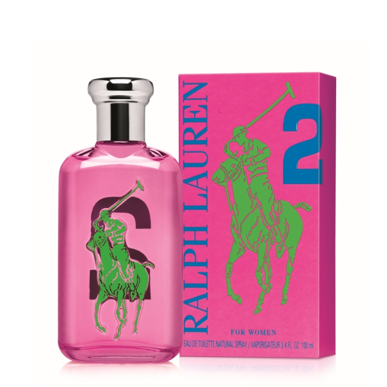 RALPH LAUREN BIG PONY 2 WOMAN PINK EDT 100 ML VP.
