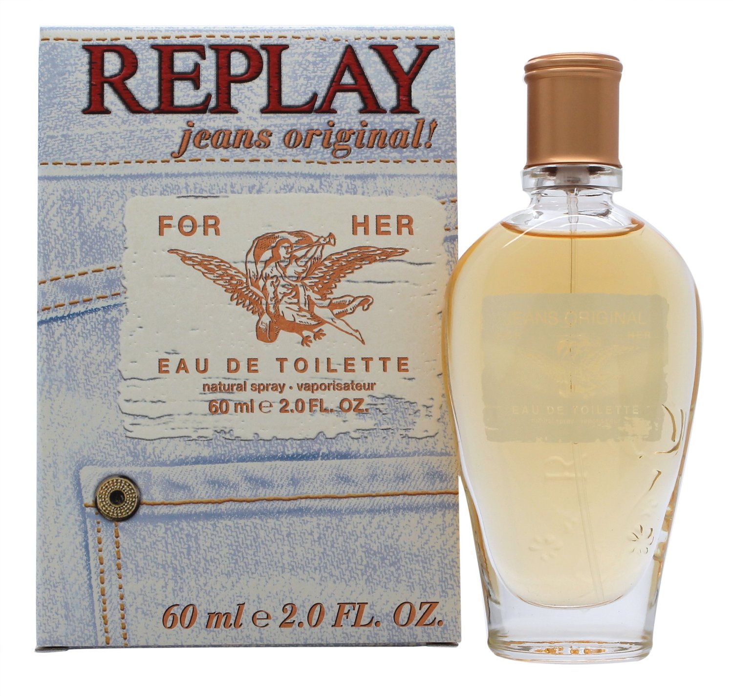 REPLAY JEANS ORIGINAL FOR HER EDT 60 ML