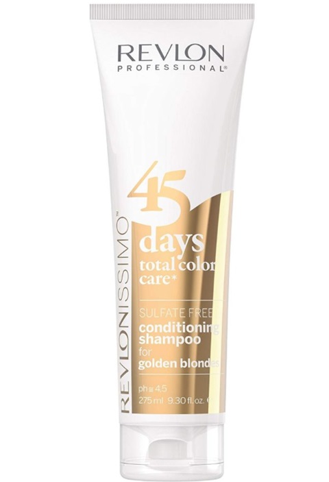 REVLON 45 DAYS CHAMPU/ACONDICIONADOR 275 ML GOLDEN BLONDES