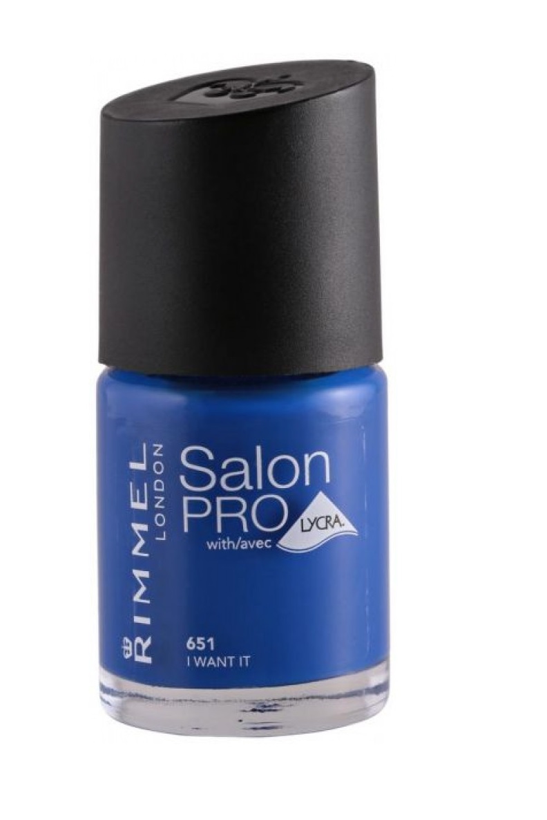 RIMMEL LONDON NAIL POLISH SALON PRO I WANT IT 651 12ML