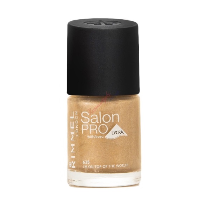RIMMEL LONDON NAIL POLISH SALON PRO IM ON TOP OF THE WORLD 635 12ML