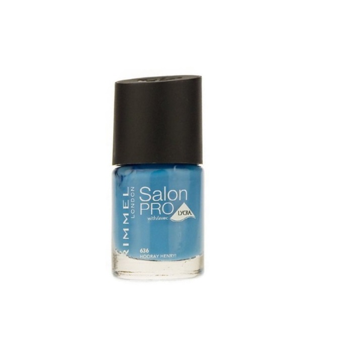 RIMMEL LONDON NAIL POLISH SALON PRO HOORAY HENRY 636 12ML
