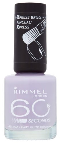 RIMMEL LONDON 60 SECOND MARY MARY QUITE CONTRARY 621 8ML