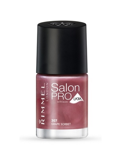 RIMMEL LONDON NAIL POLISH SALON PRO GRAPE SORBET 307 12 ML