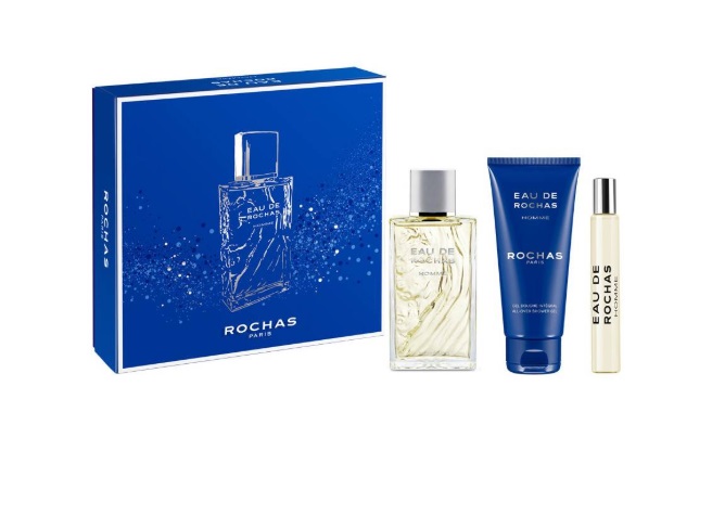 Eau De Toilette Rochas Homme - Spray 30ml + Gel Douche - Neuf Sous Emballage - Parfum Frais Et Masculin