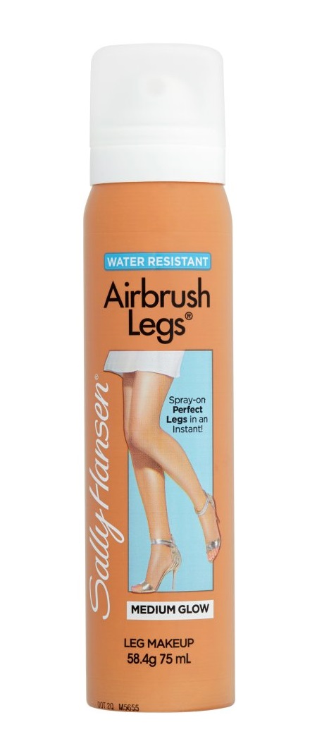 las piernas del aerógrafo sally hansen cubren las cicatrices