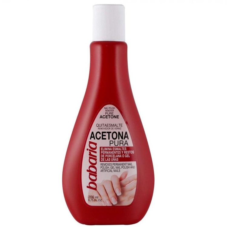 BABARIA ACETONA PURA 200ML