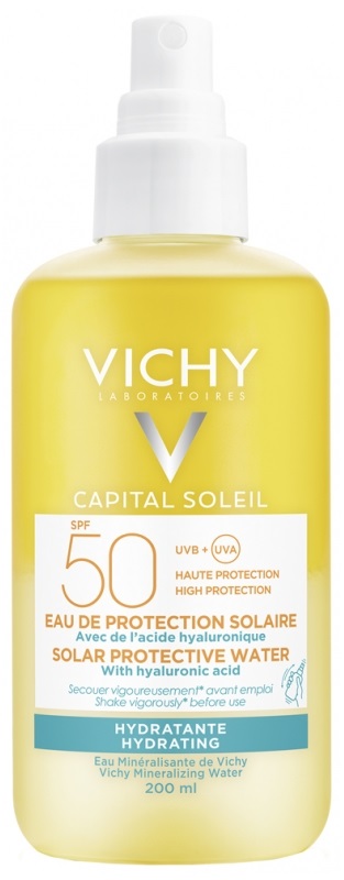 VICHY IDEAL SOLEIL AGUA DE PROTECCION SOLAR HIDRATANTE SPF50 200 ML