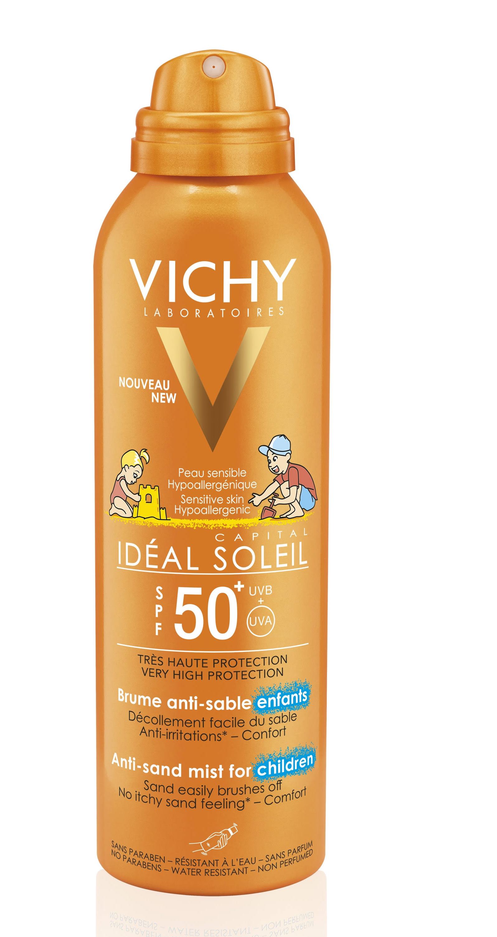VICHY IDEAL SOLEIL BRUMA ANTI-ARENA NIÑOS SPF 50 200 ML