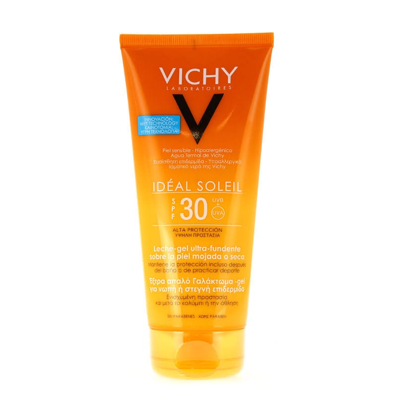 VICHY IDEAL SOLEIL GEL HIDRATANTE TRANSPARENTE SPF 30 200 ML