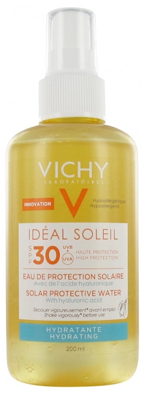 VICHY IDEAL SOLEIL AGUA DE PROTECCION SOLAR HIDRATANTE SPF30 200 ML