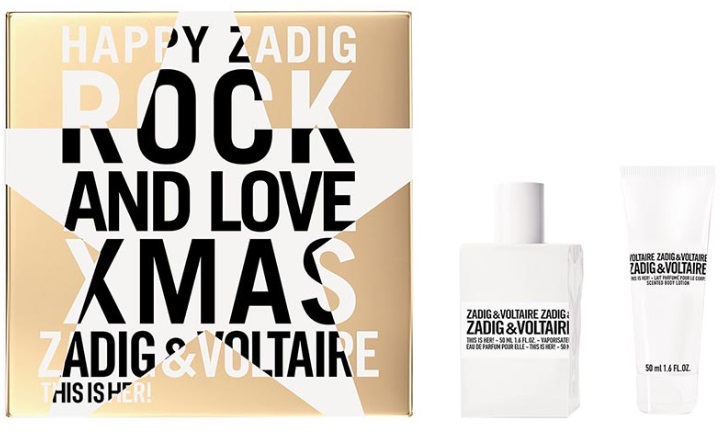 ZADIG & VOLTAIRE THIS IS HER EDP 50 ML VP + BODY LOTION 50 ML SET REGALO