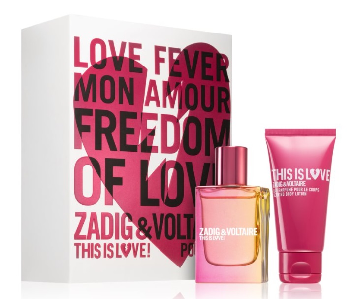 ZADIG & VOLTAIRE THIS IS LOVE EDP 30 ML VP + BODY LOTION 50 ML SET REGALO